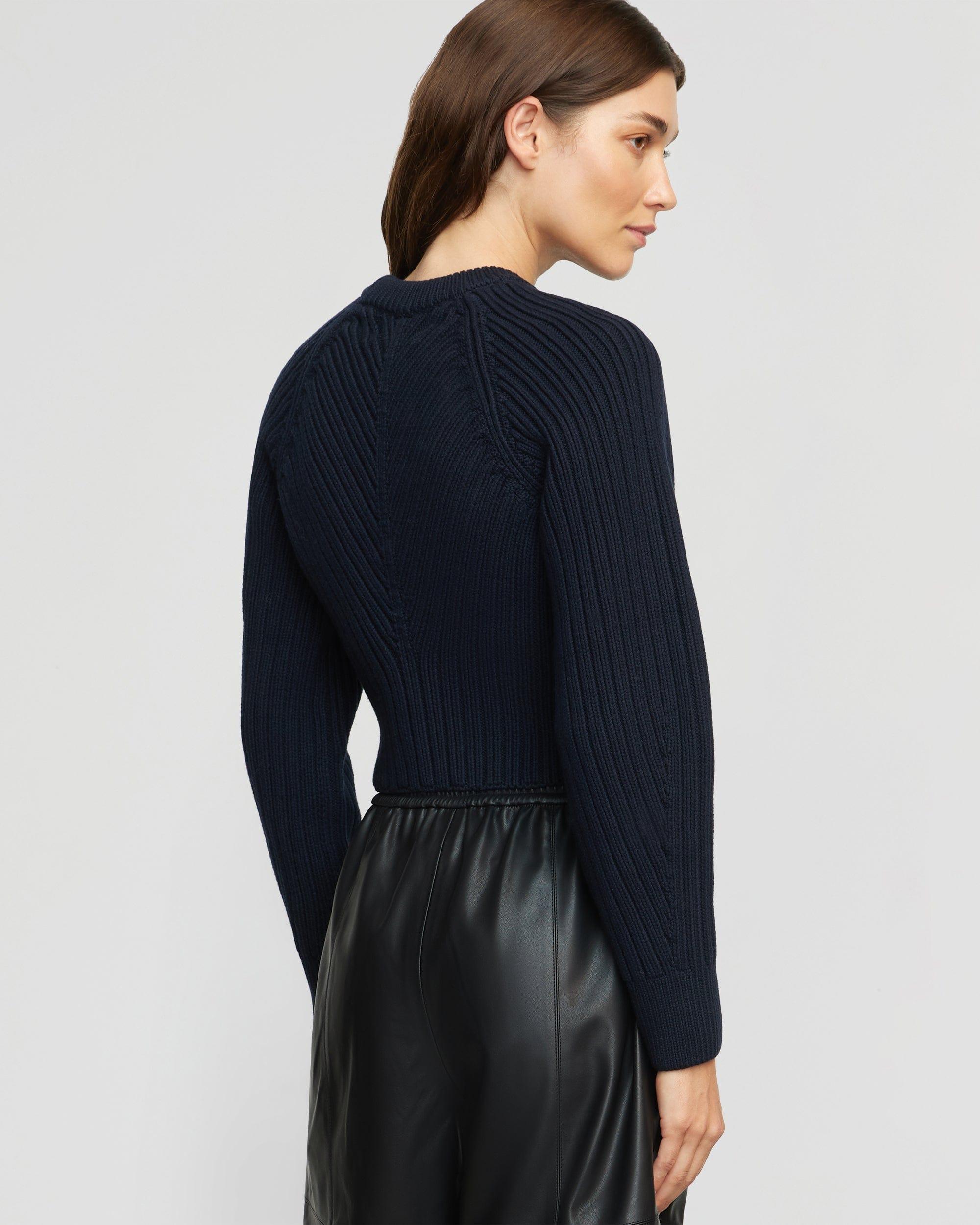 Iona Organic Cotton Cropped Sweater Product Image