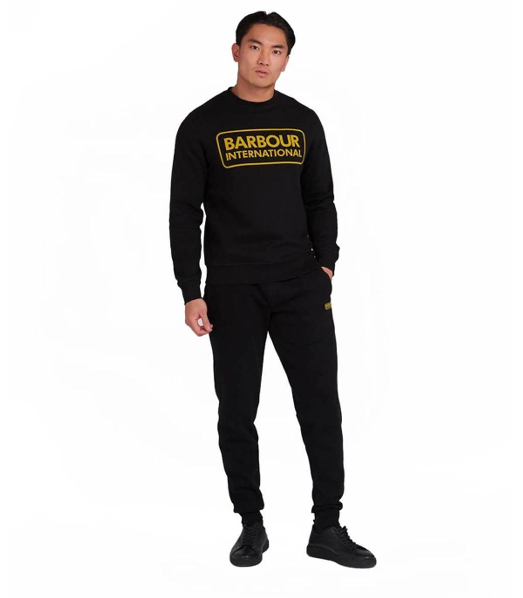 Logo-print Cotton Sweatshirt In Black Product Image