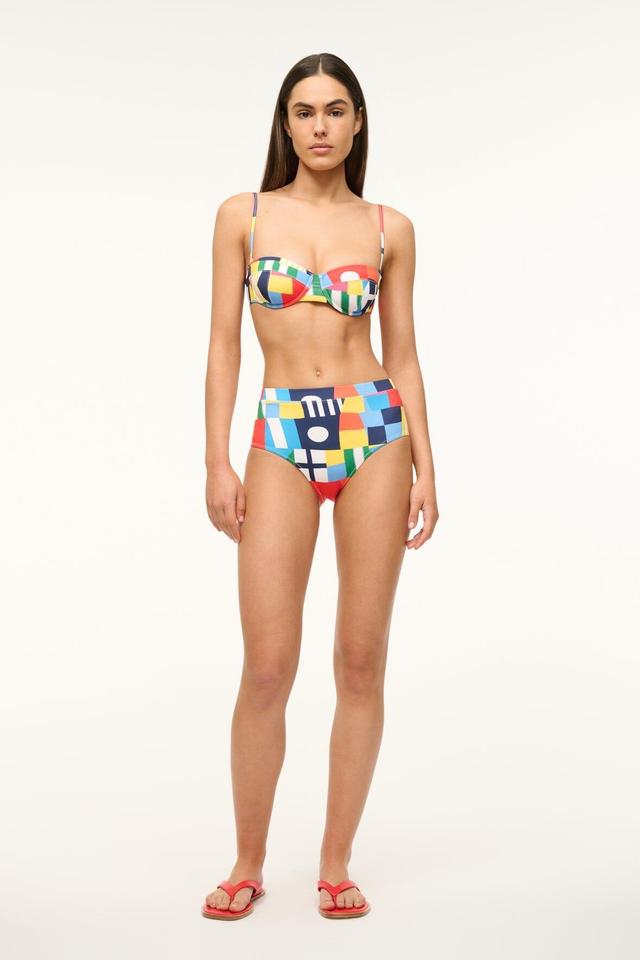 DEVON HIGH RISE BIKINI BOTTOM | SAILS UP Product Image