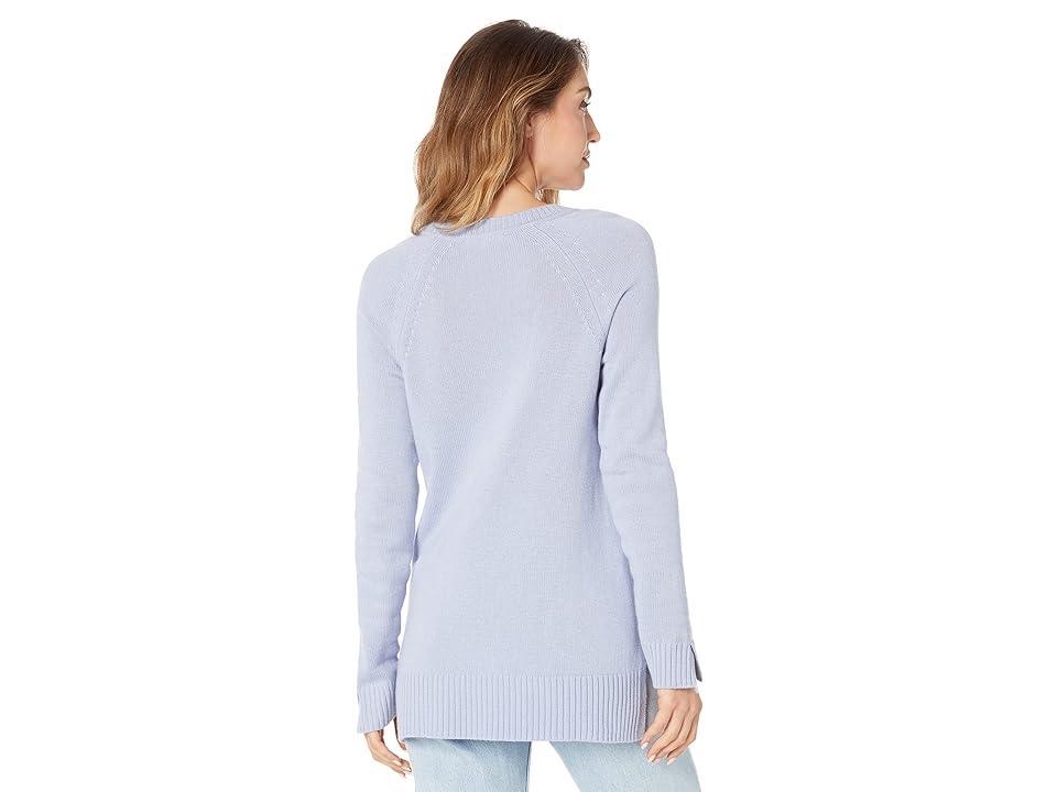 Splendid Hedda Slash Neck Long Sleeve Sweater (Frosty ) Women's Clothing Product Image