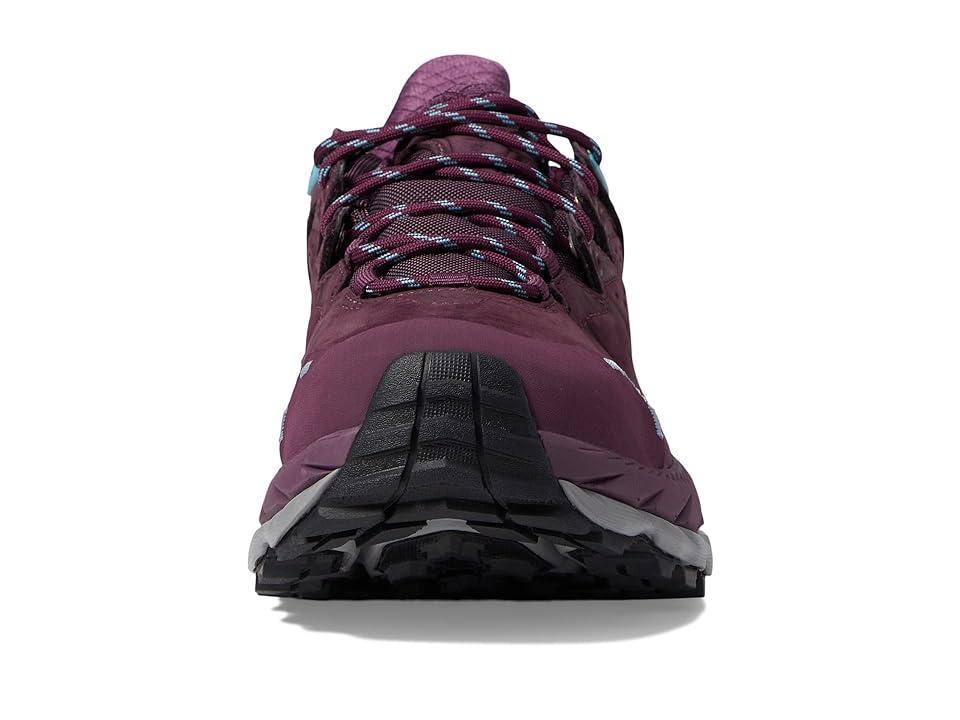 Hoka Women's Kaha 2 Low GORE-TEX(r) (Grape Wine/Coastal Shade) Women's Shoes Product Image