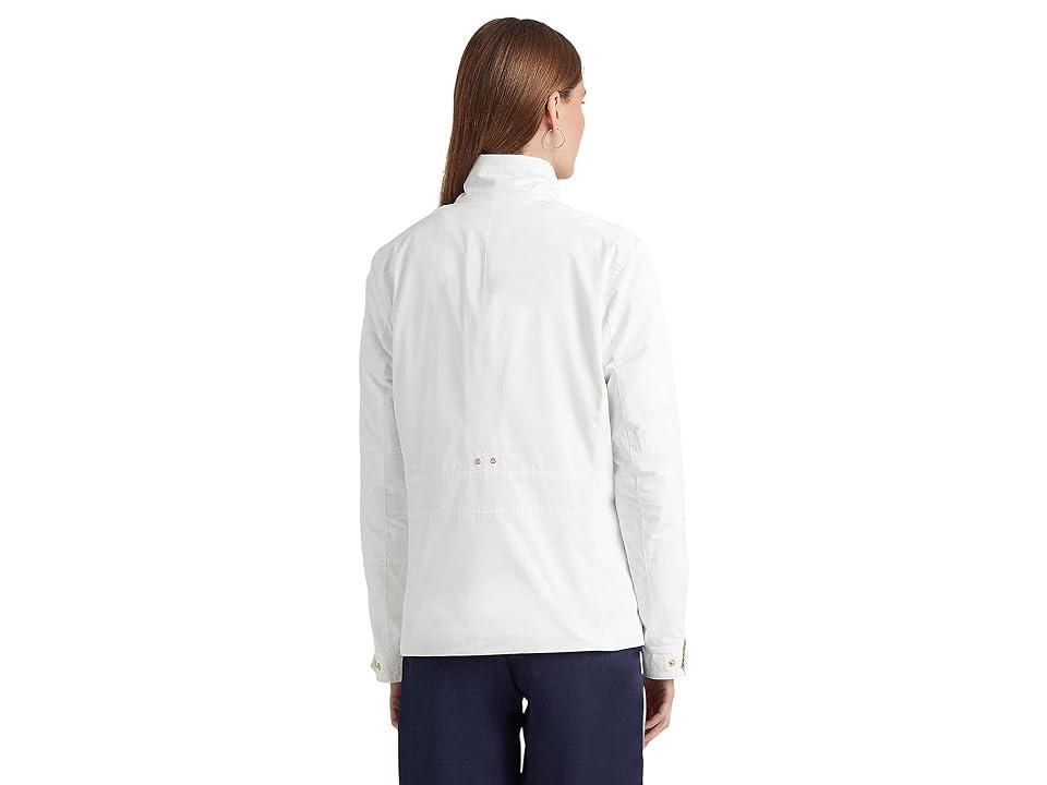 Lauren Ralph Lauren Water-Repellent Taffeta Field Jacket Women's Jacket Product Image