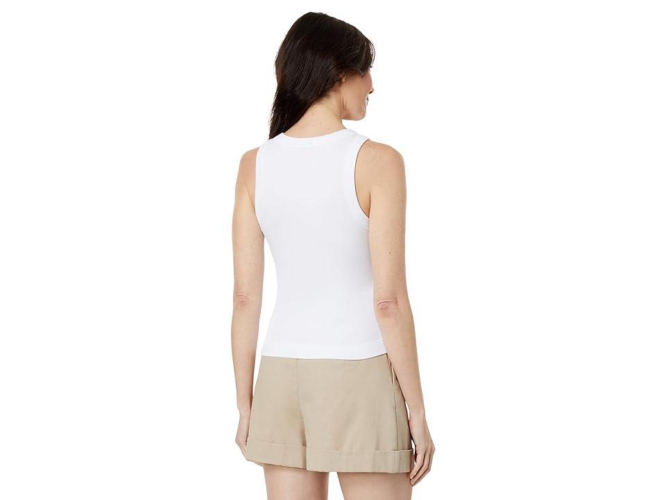 Michael Stars Gina Wide Binding Crop Tank Women's Clothing Product Image