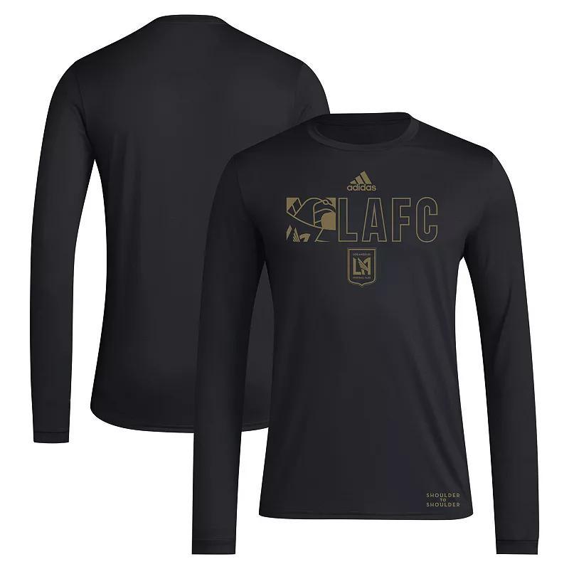 Mens adidas Black LAFC 2024 Jersey Hook AEROREADY Long Sleeve T-Shirt Product Image