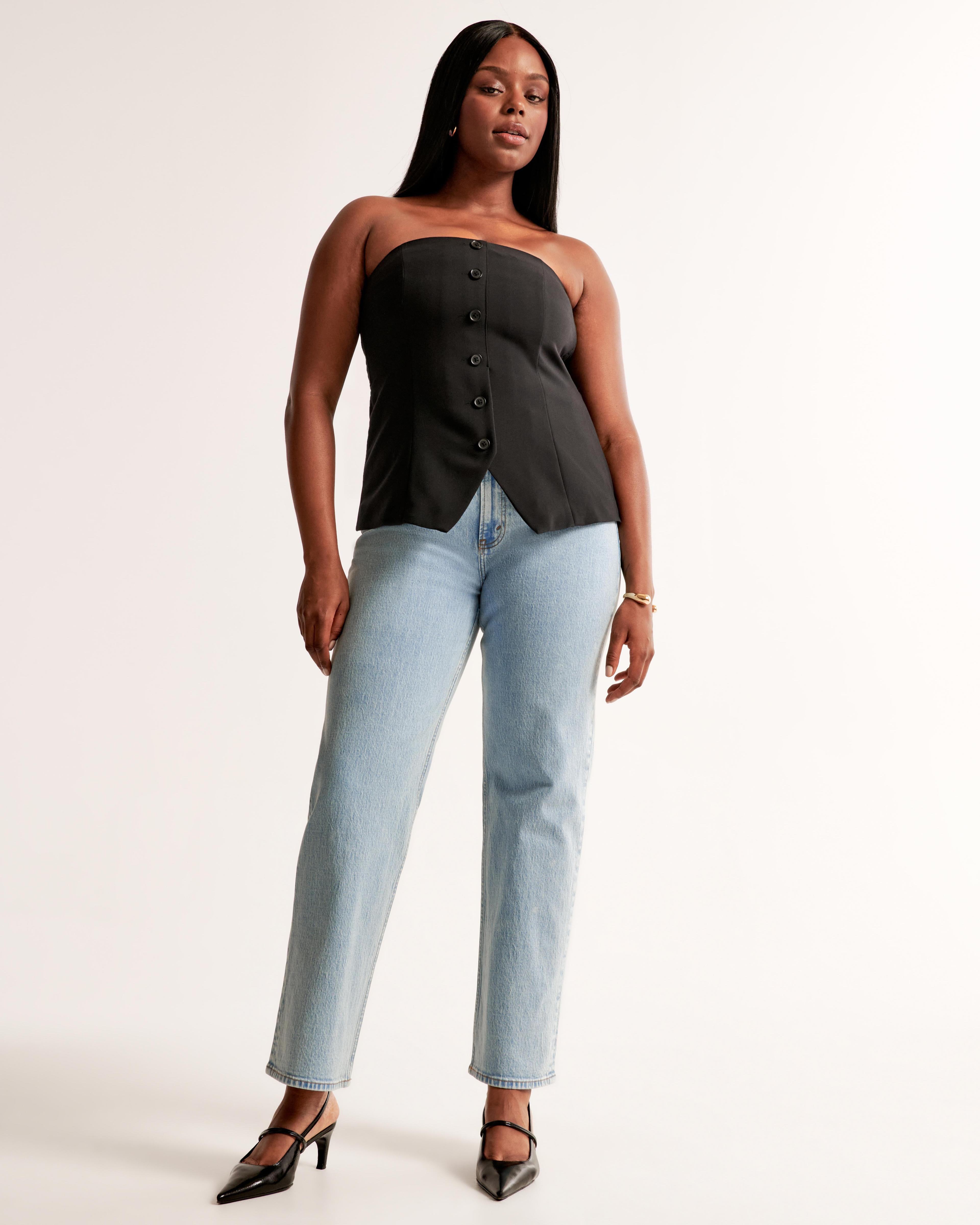 High Rise Vintage Straight Jean product image