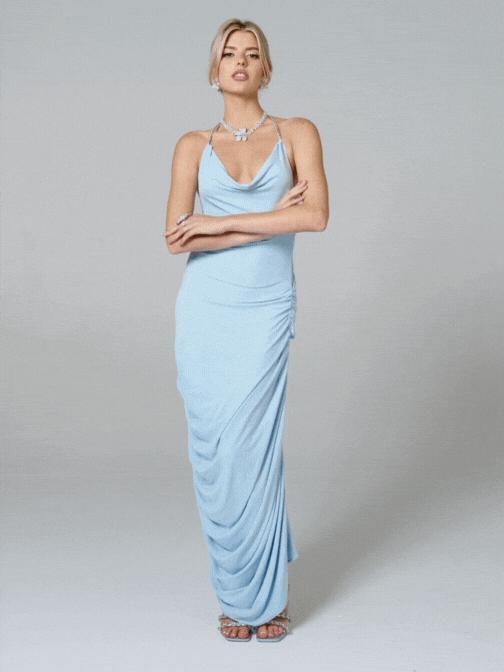 Sorine Dress (Blue) (Final Sale) Product Image