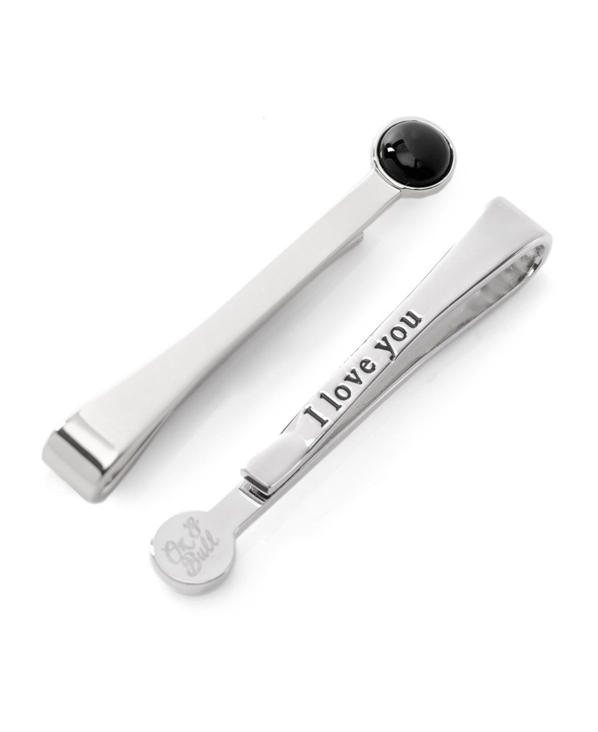 Cufflinks, Inc. I Love You Onyx Tie Bar Product Image