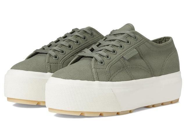 Superga 2790 Tank COTW Sneaker (Grey Greenish/Full Avorio/Pearl Gum) Women's Shoes Product Image