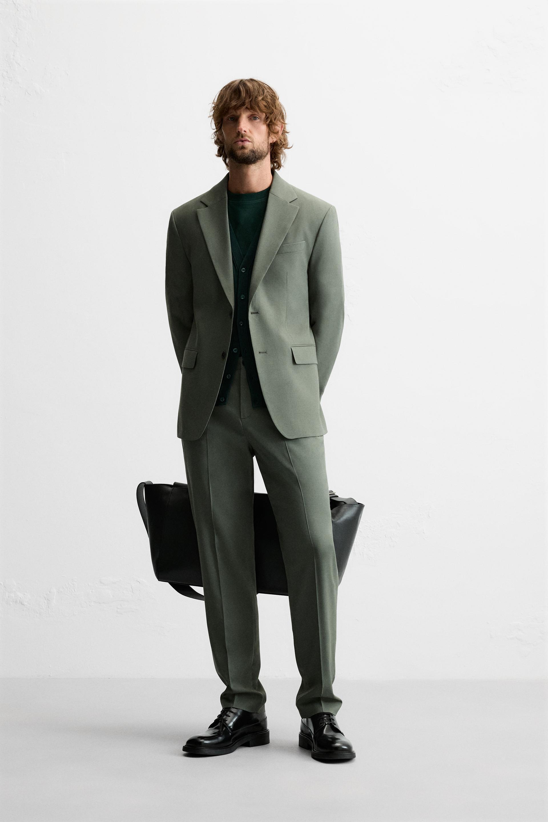 TEXTURED SUIT JACKET Product Image