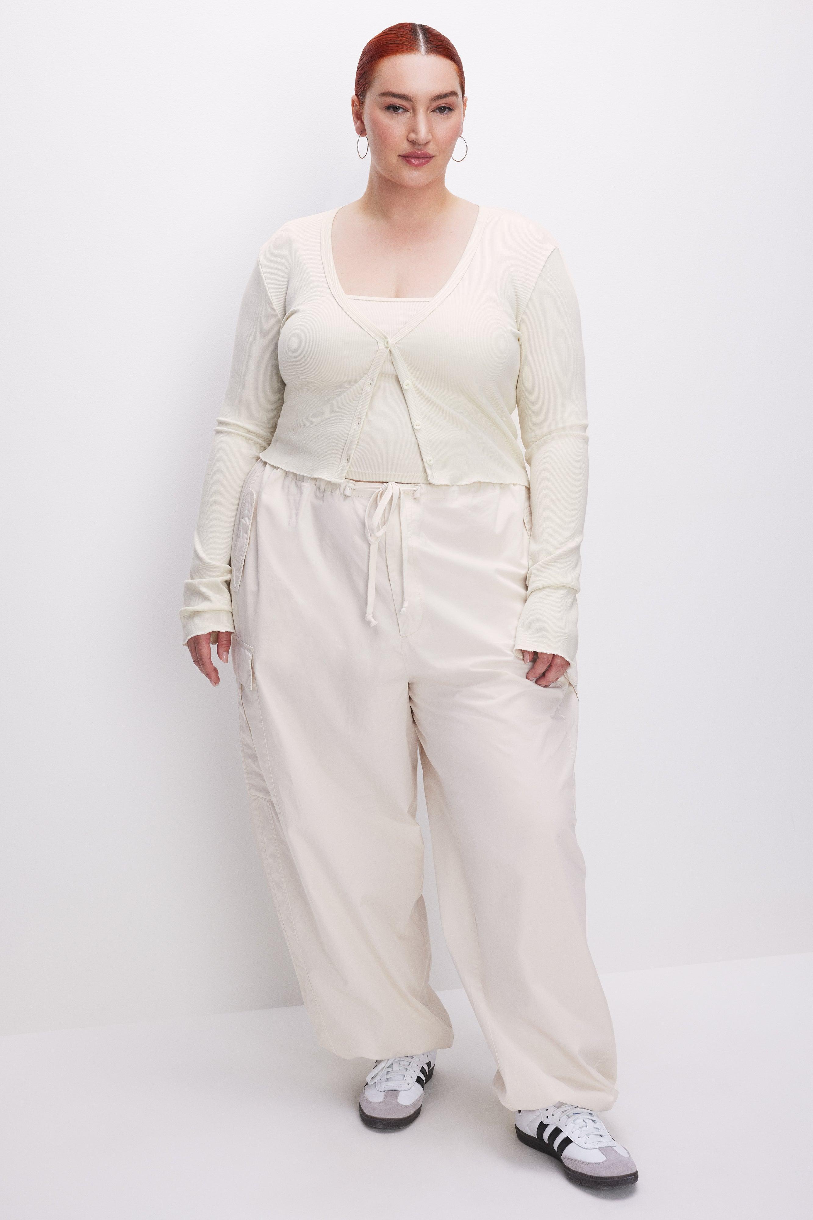 PARACHUTE PANTS | CLOUD WHITE 001 Product Image