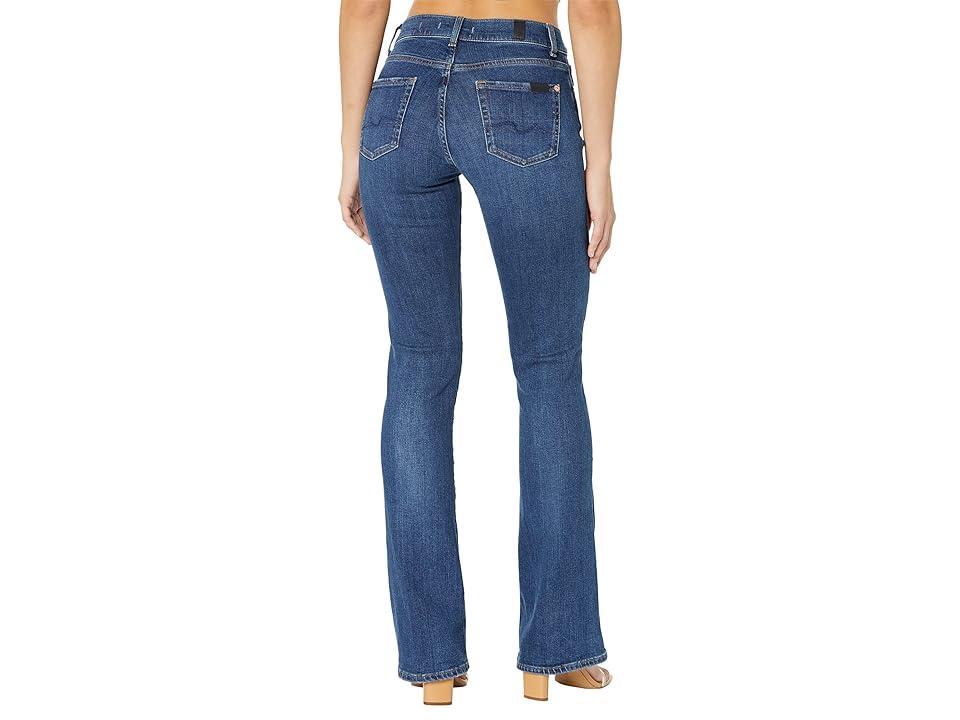 Womens Mid-Rise Stretch Boot-Cut Jeans Product Image