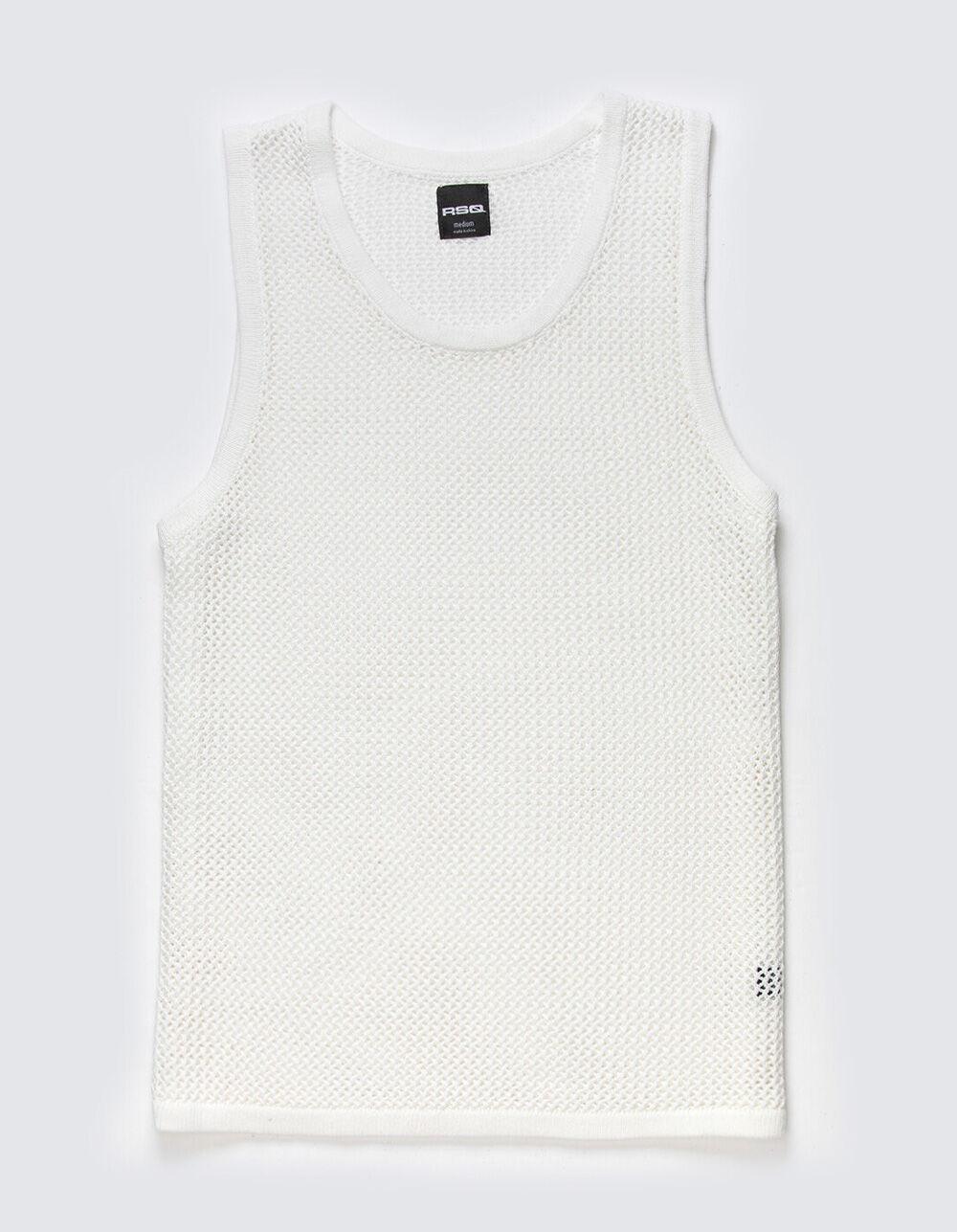 RSQ Mens Crochet Tank Top Product Image