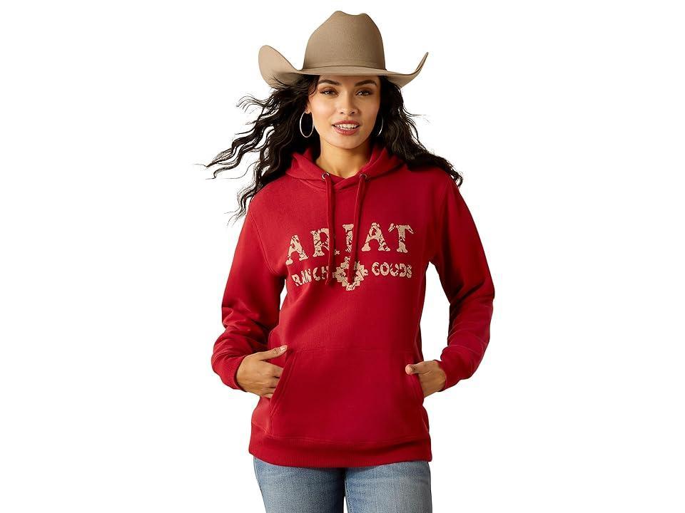 Ariat Ranch Goods Hoodie (Rio ) Women's Sweater Product Image