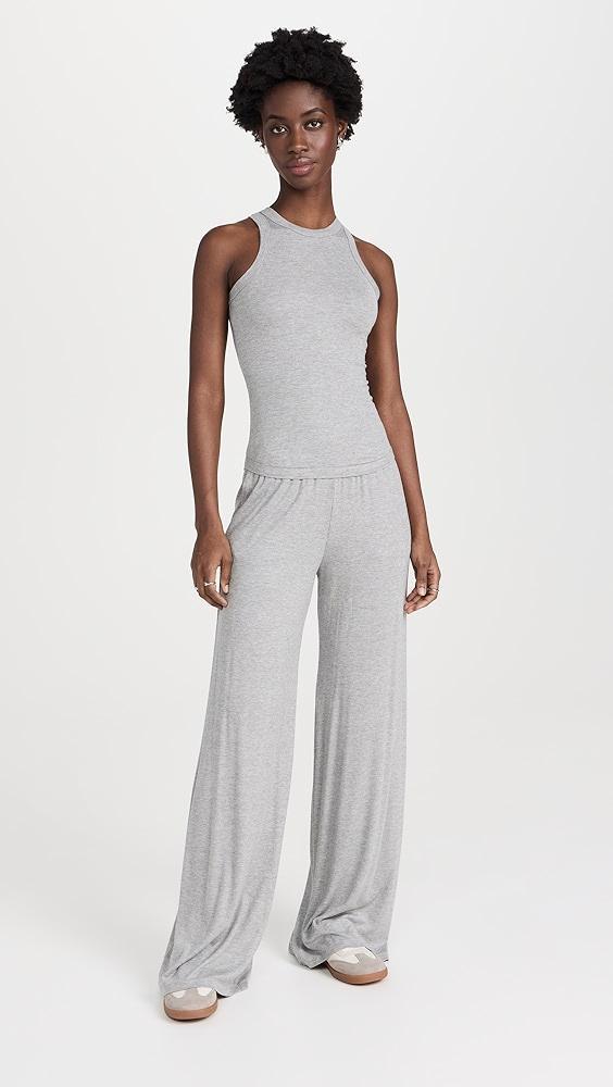 SPRWMN Rib Wide Leg Pants | Shopbop Product Image