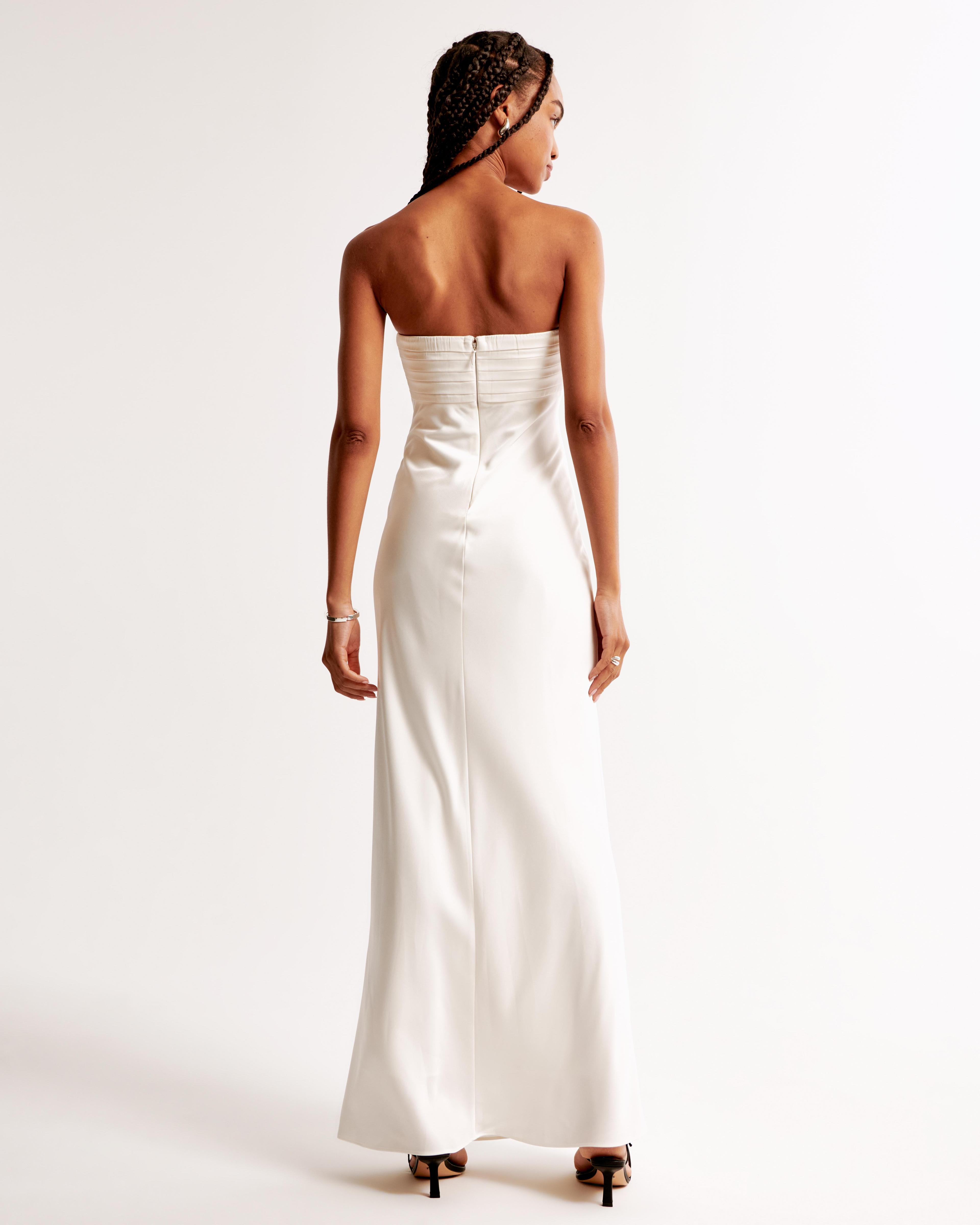 The A&F Emerson Strapless Slim Maxi Dress Product Image