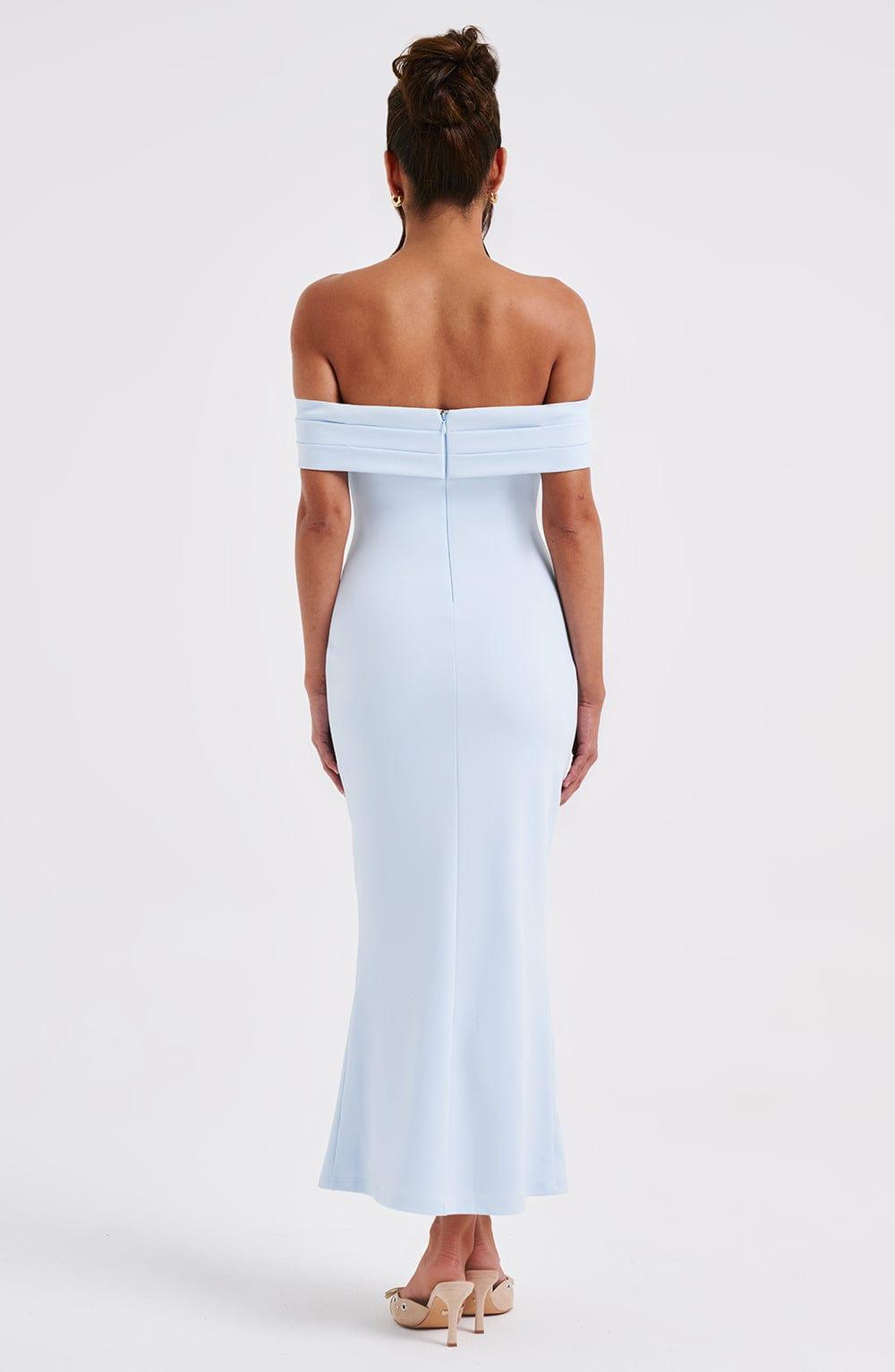 Bex Midi Dress - Blue Product Image