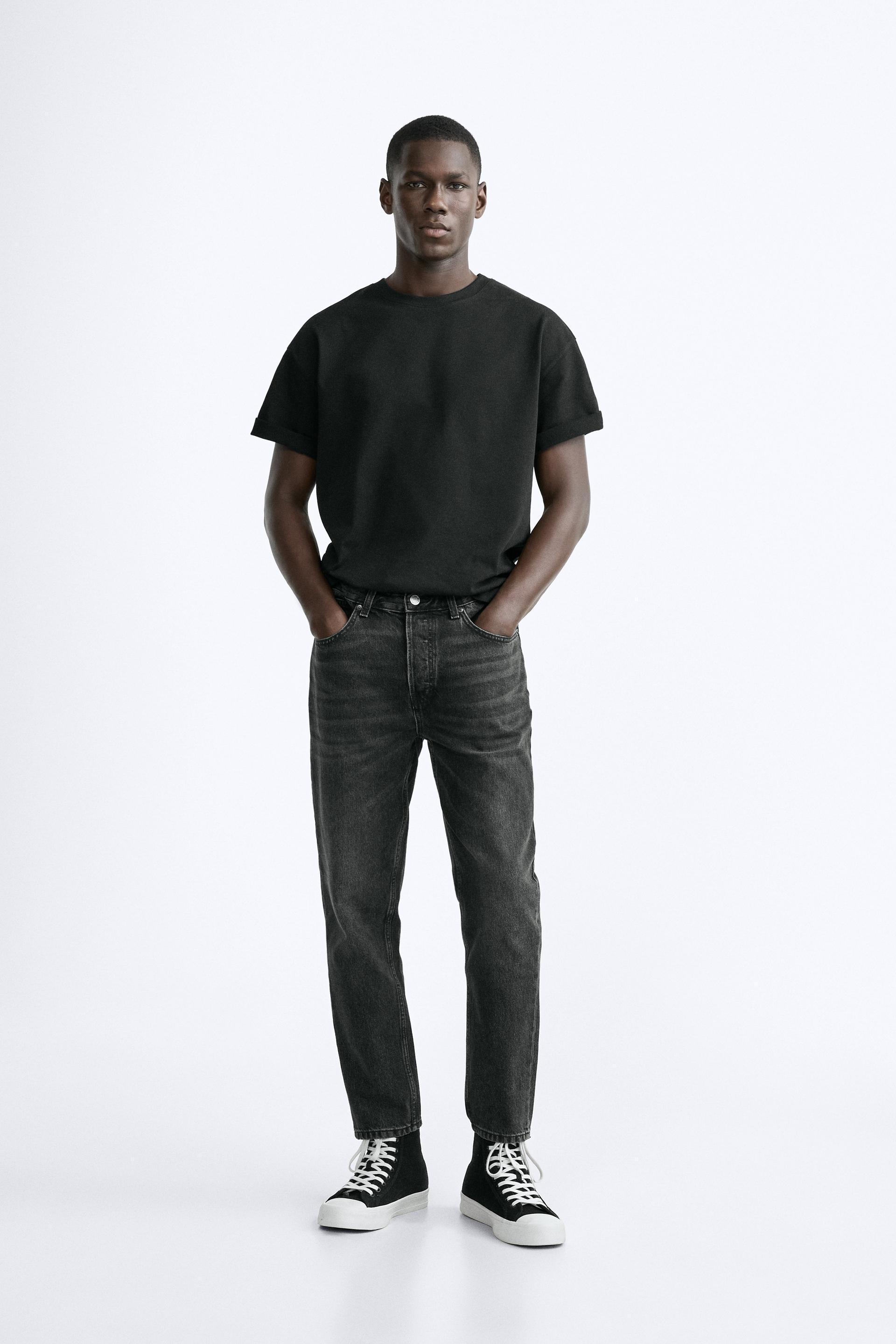 CROPPED SLIM FIT JEANS Product Image