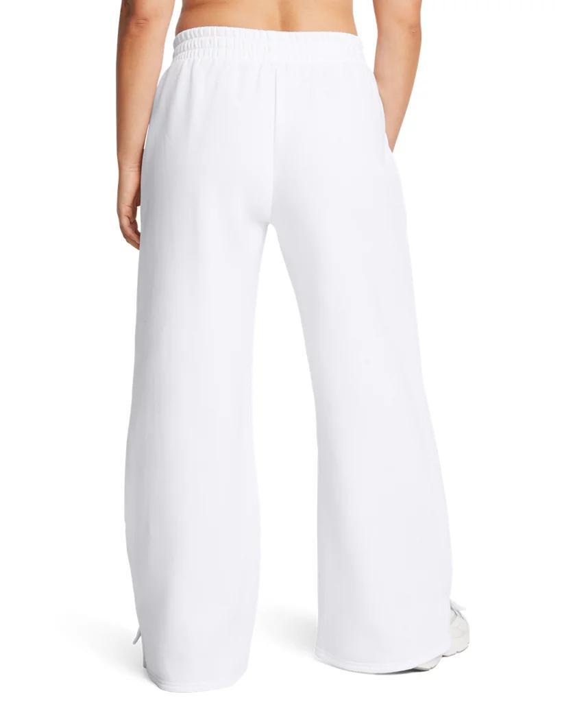 Women's UA Icon Fleece Wide Leg Pants Product Image