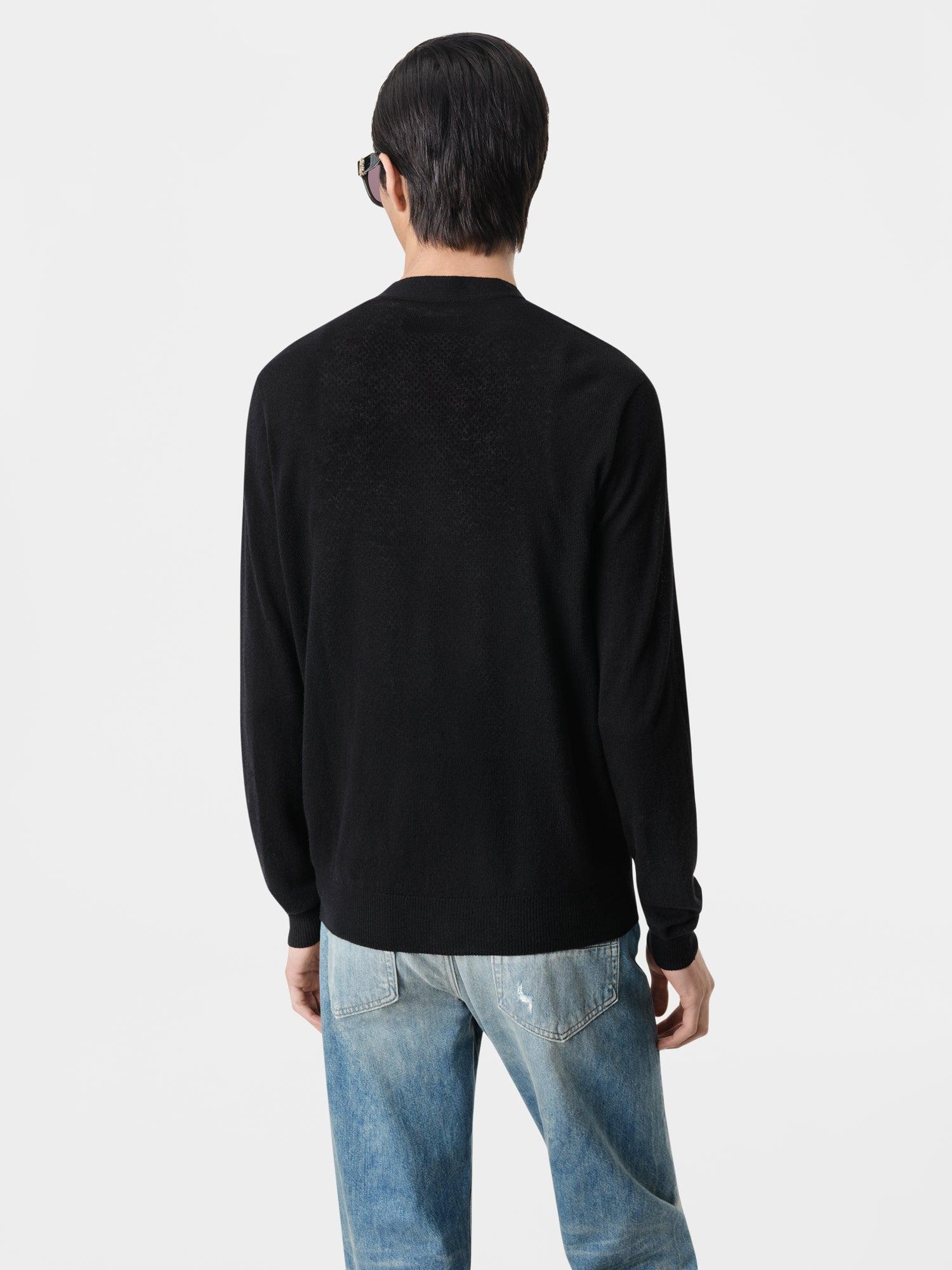 MA CARDIGAN - Black Male Product Image