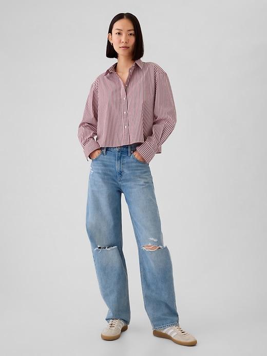 Organic Cotton Cropped Shirt product image