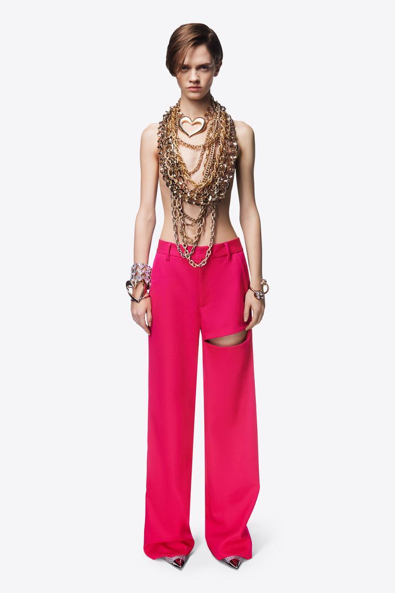 Asymmetric Slit Trouser Product Image