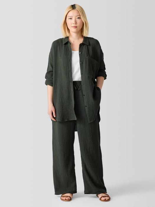 Organic Cotton Lofty Gauze Straight Pant Product Image