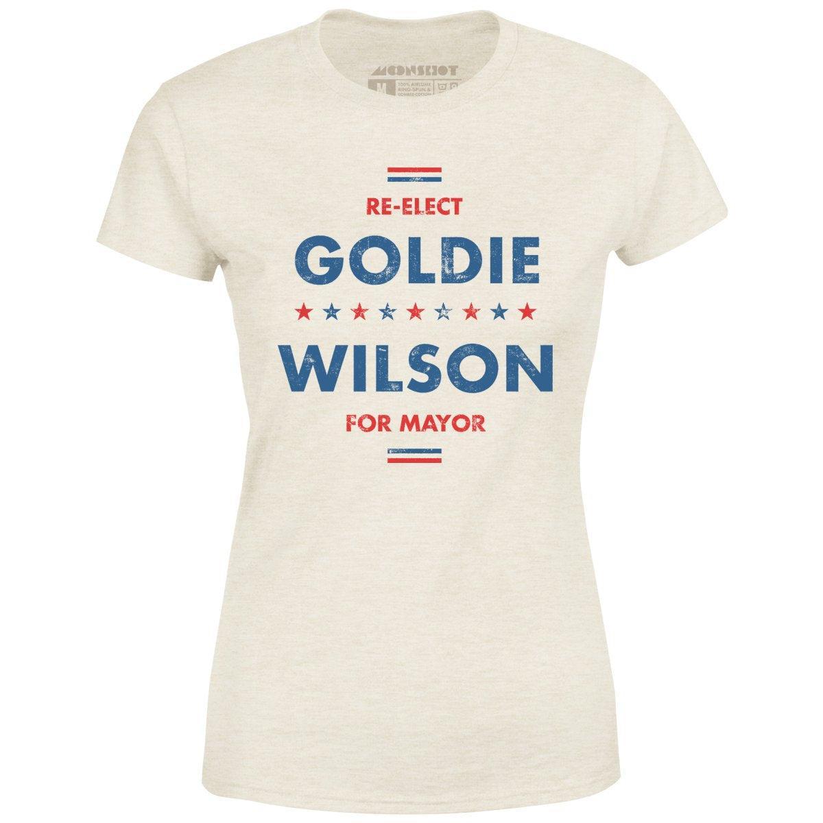 Re-Elect Goldie Wilson - Women's T-Shirt Female Product Image