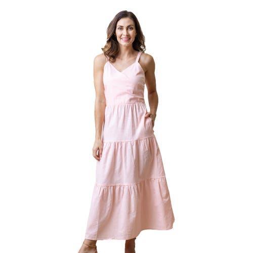 Hope & Henry Womens Tiered Wrap Dress Product Image