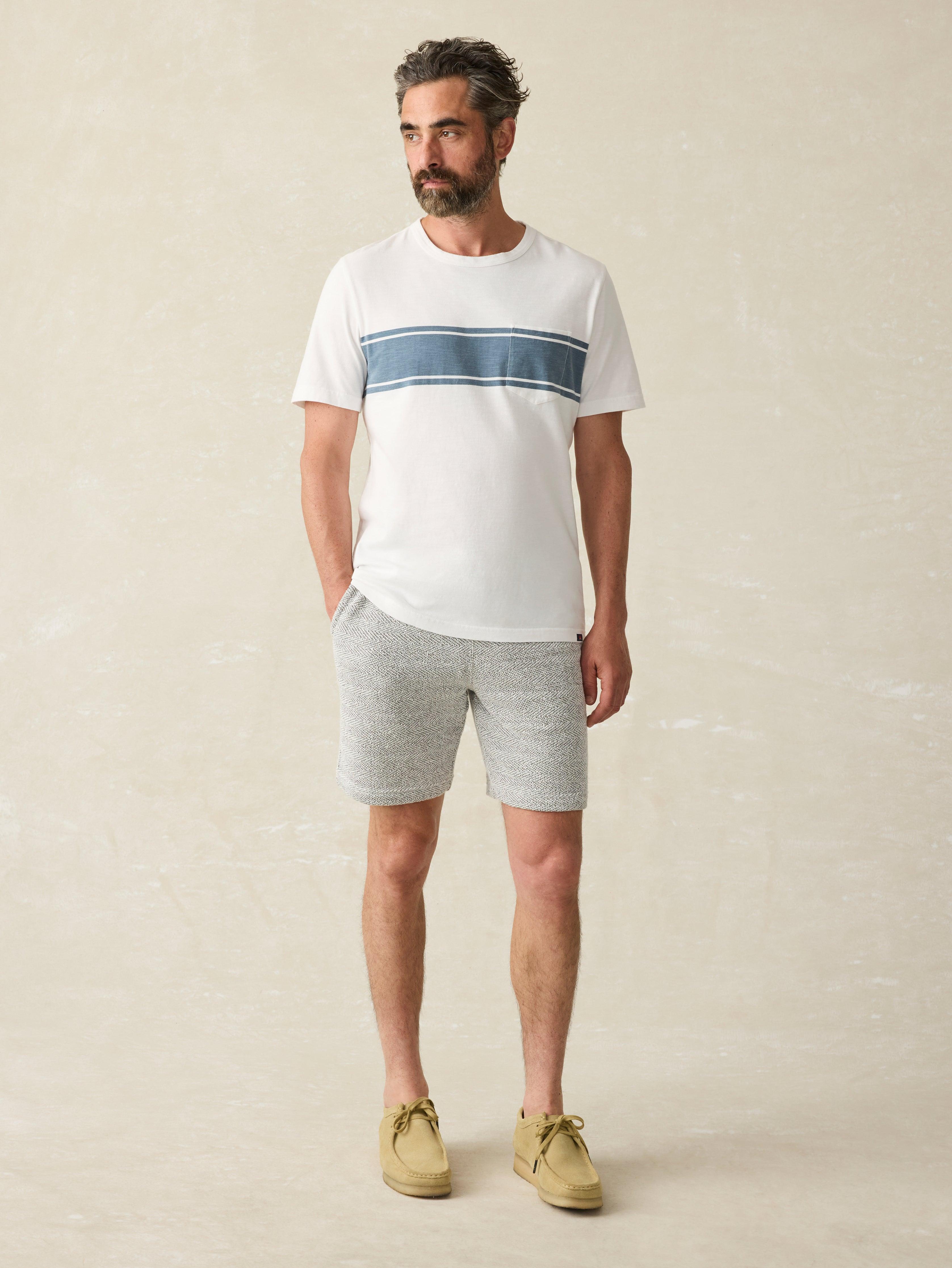 Whitewater Sweatshort - Grey Shell Loop Male Product Image