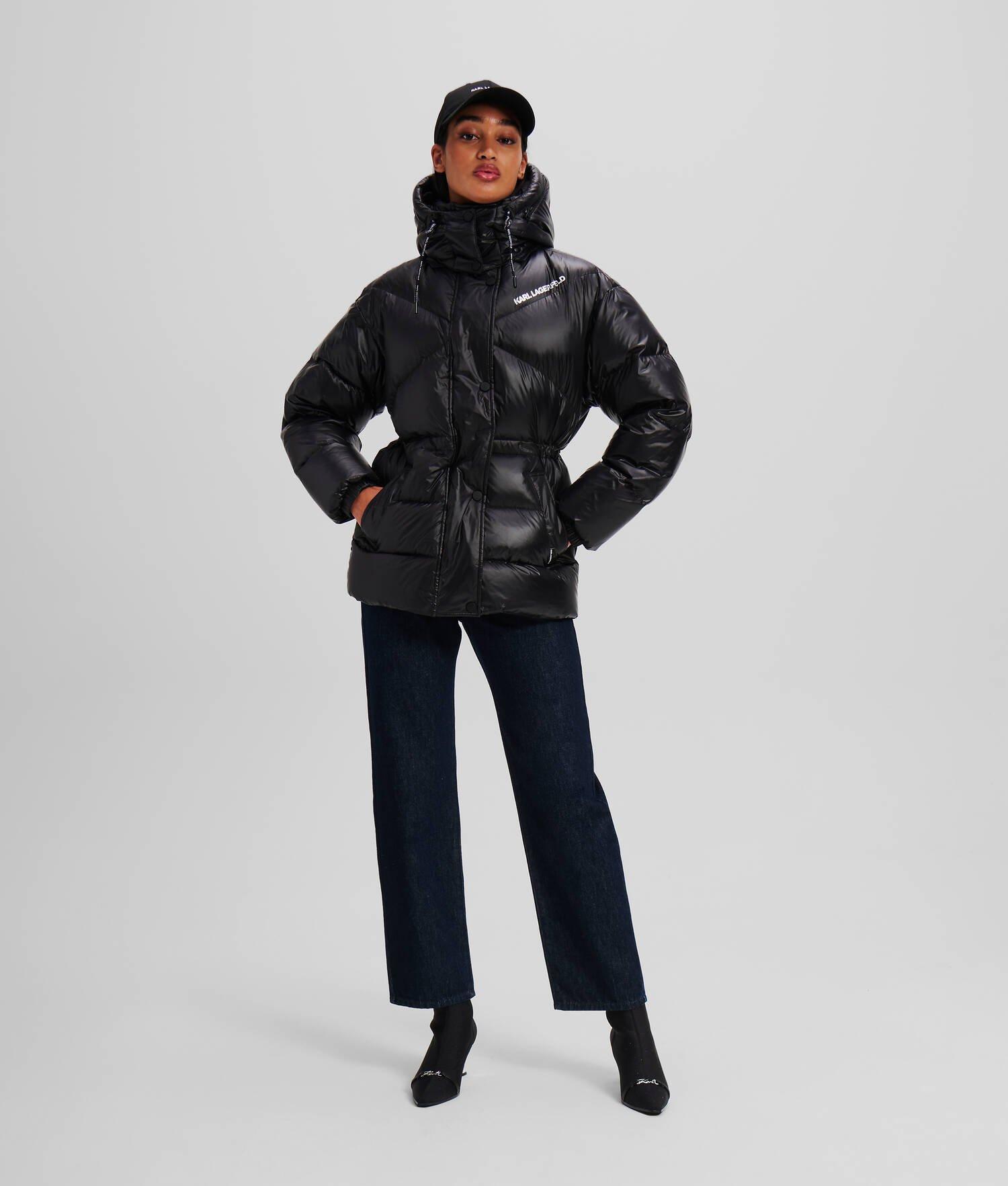 HIGH-SHINE PUFFER JACKET Product Image