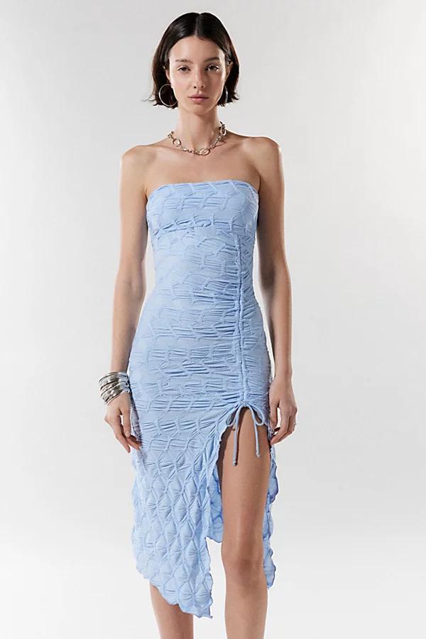 UO Remy Textured Tube Midi Dress Womens at Urban Outfitters Product Image