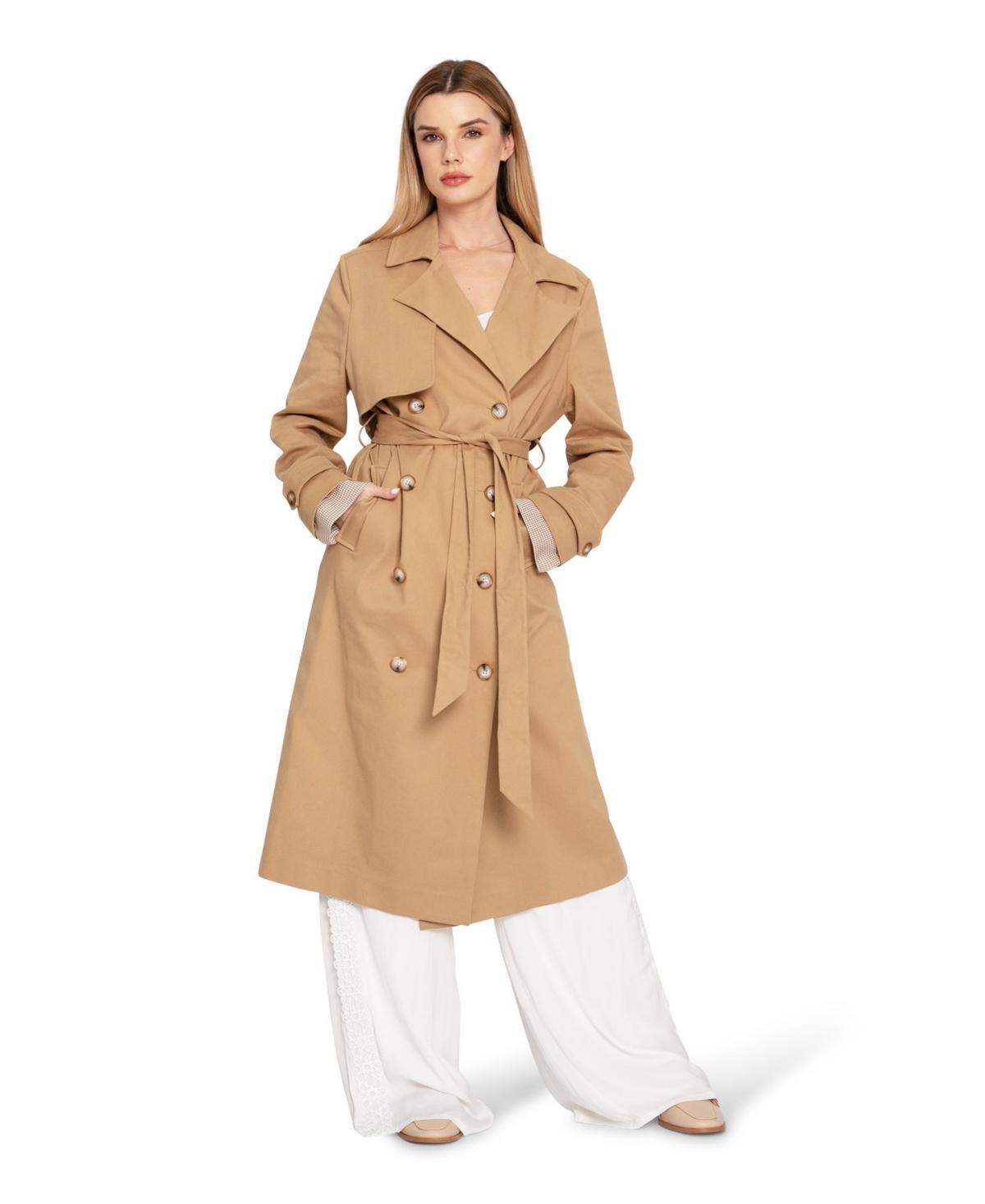 Belle & Bloom Womens Empirical Trench Coat Product Image