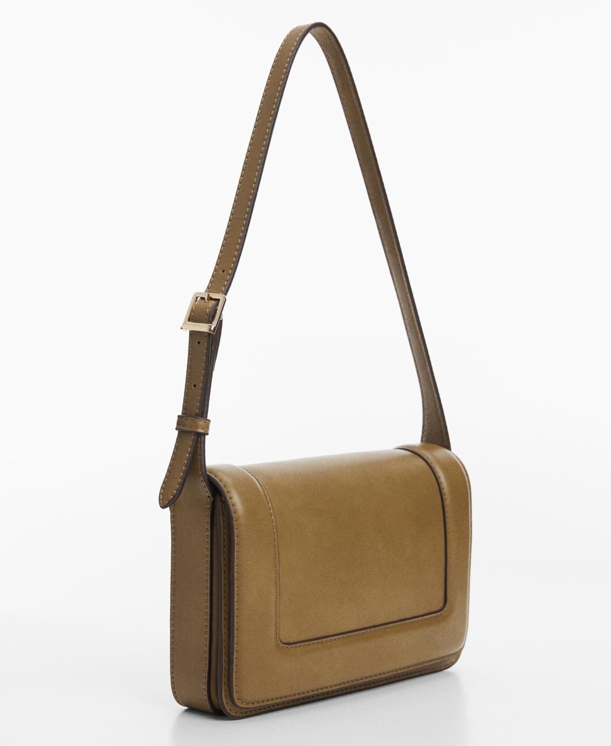 MANGO - Crossbody bag with flap - One size - Women Product Image