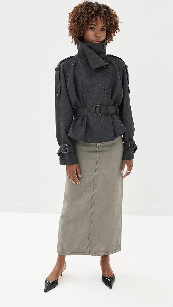 Acne Studios Denim Maxi Skirt | Shopbop Product Image