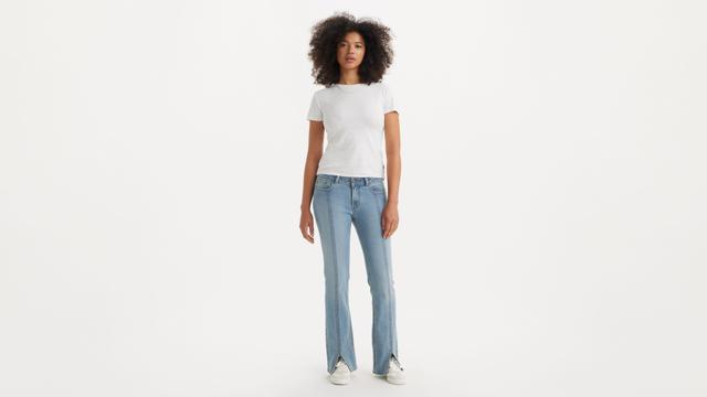 Seamed Superlow Bootcut Women's Jeans Product Image