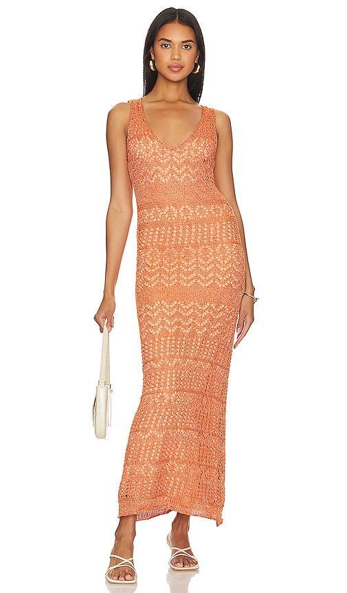 x REVOLVE Crochet Maxi Dress Product Image