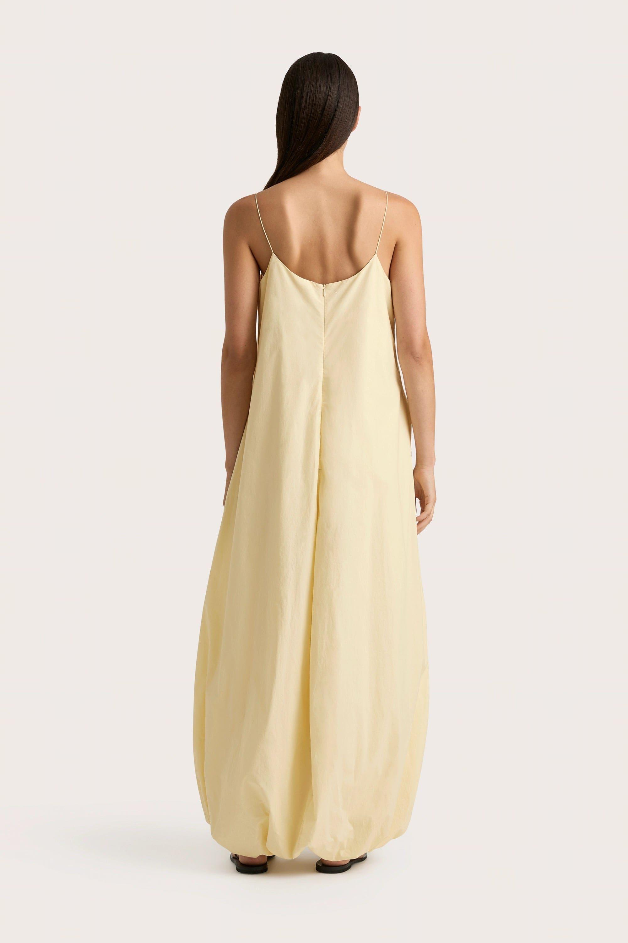 Anais Maxi Dress Lemon Product Image