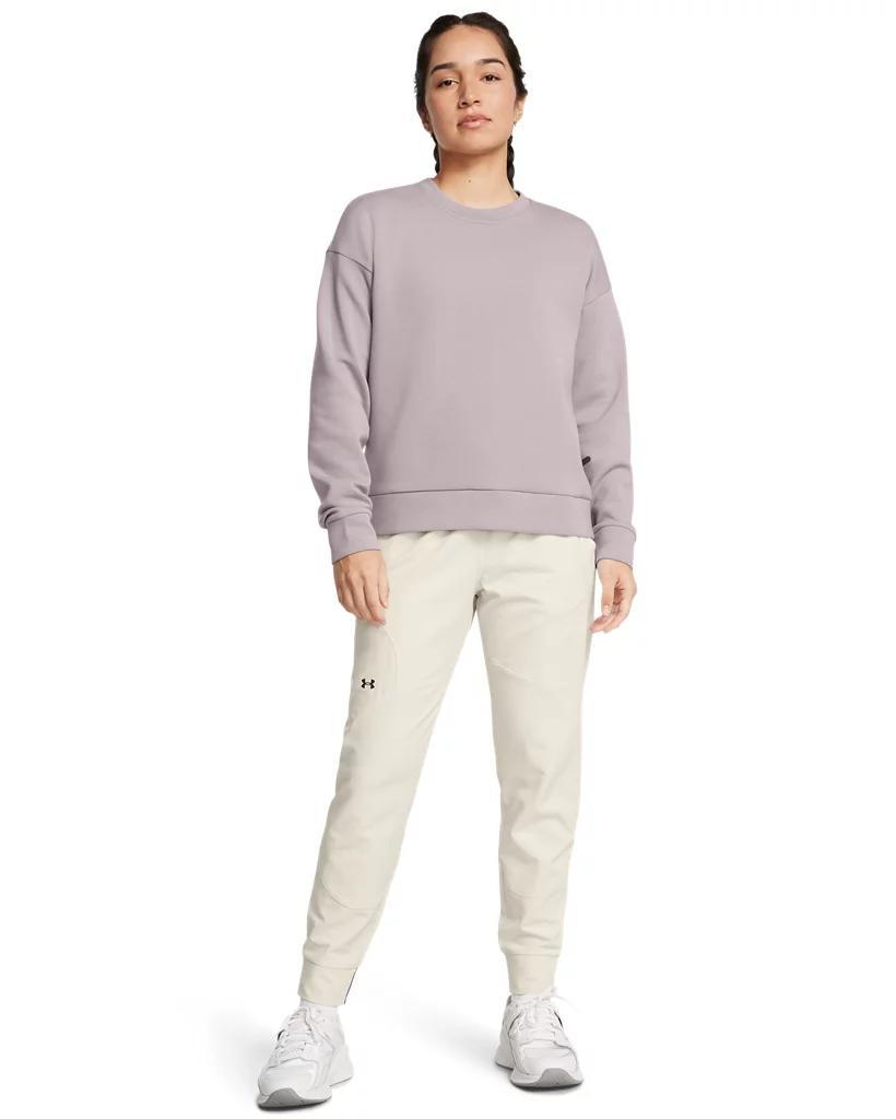 Women's UA Unstoppable Fleece Crew Product Image