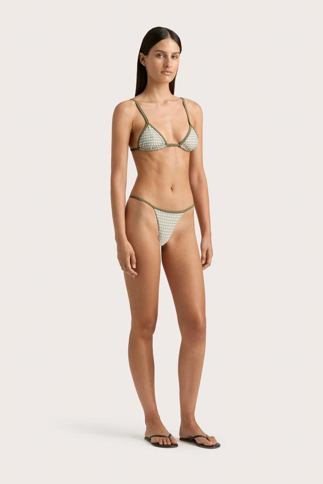 Manon Bikini Top Oliander Khaki Product Image