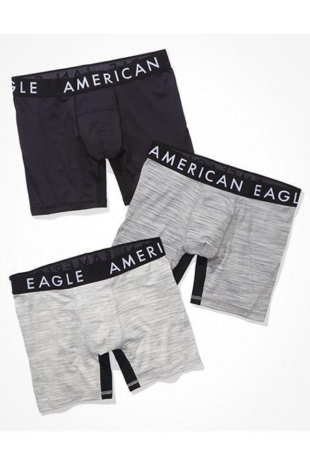 AEO Mens 6 Horizontal Fly Flex Boxer Brief 3-Pack Men's Product Image