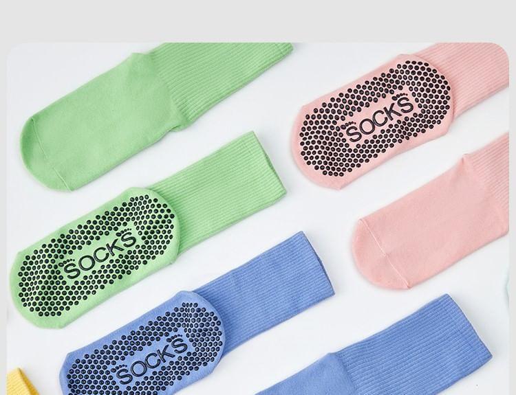 Plain Yoga Socks Product Image