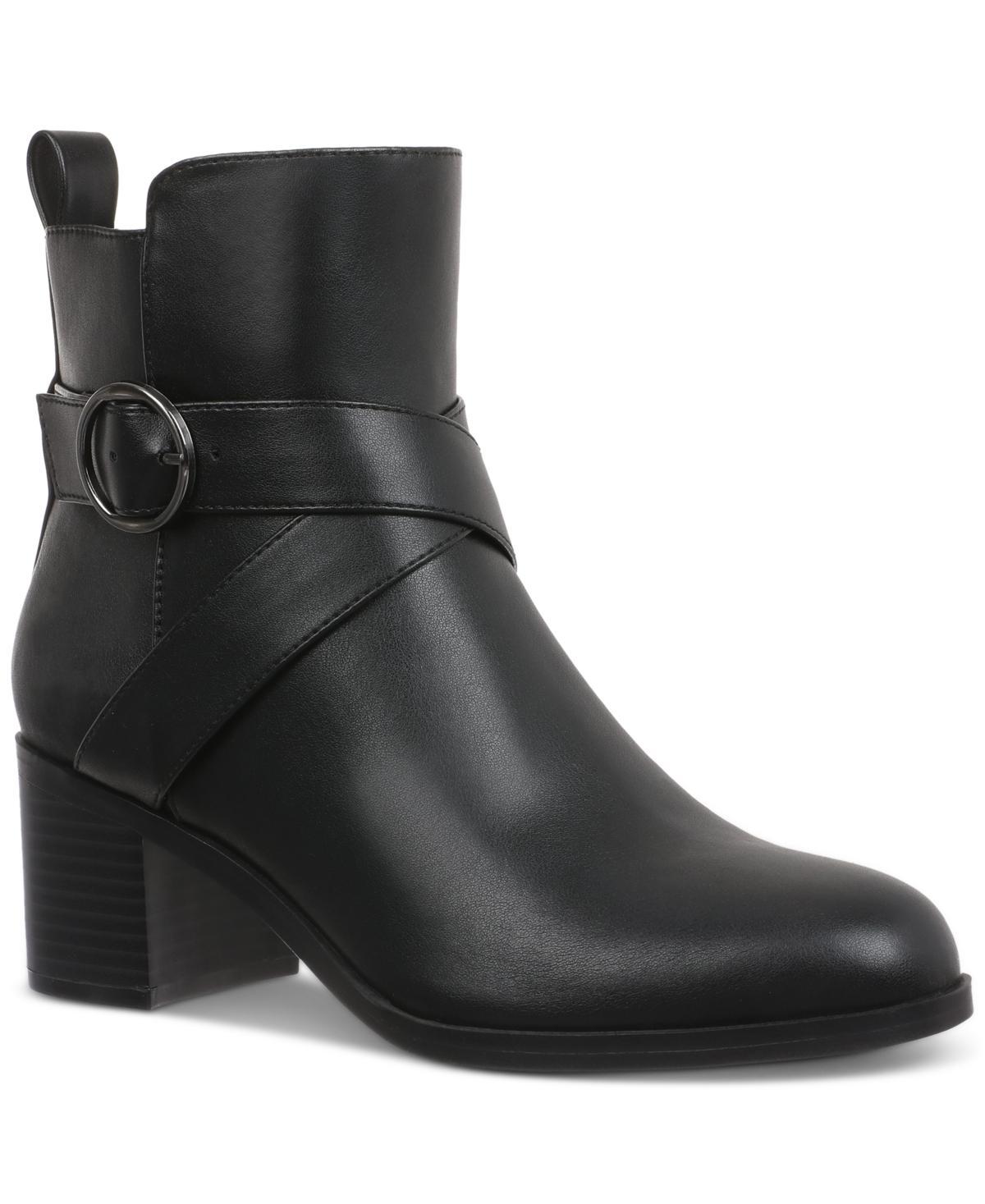 Style & Co Womens Rosaliee Belt Booties, Created For Macys Product Image