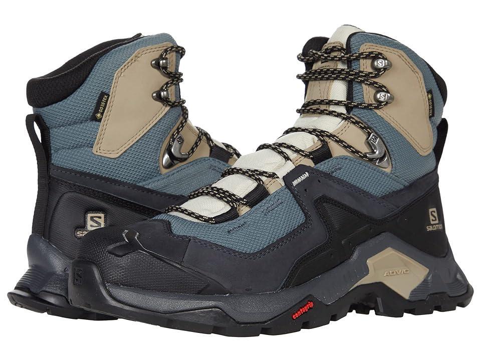 Salomon Quest Element GTX (Ebony/Rainy Day/Stormy Weather) Women's Shoes Product Image