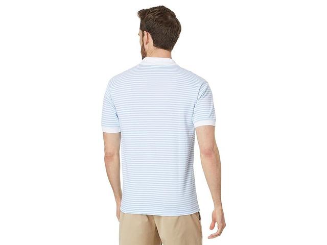 Lacoste Short Sleeve Classic Fit Stripped Polo Shirt (Narcissus/Blizzard-Cement) Men's Short Sleeve Knit Product Image