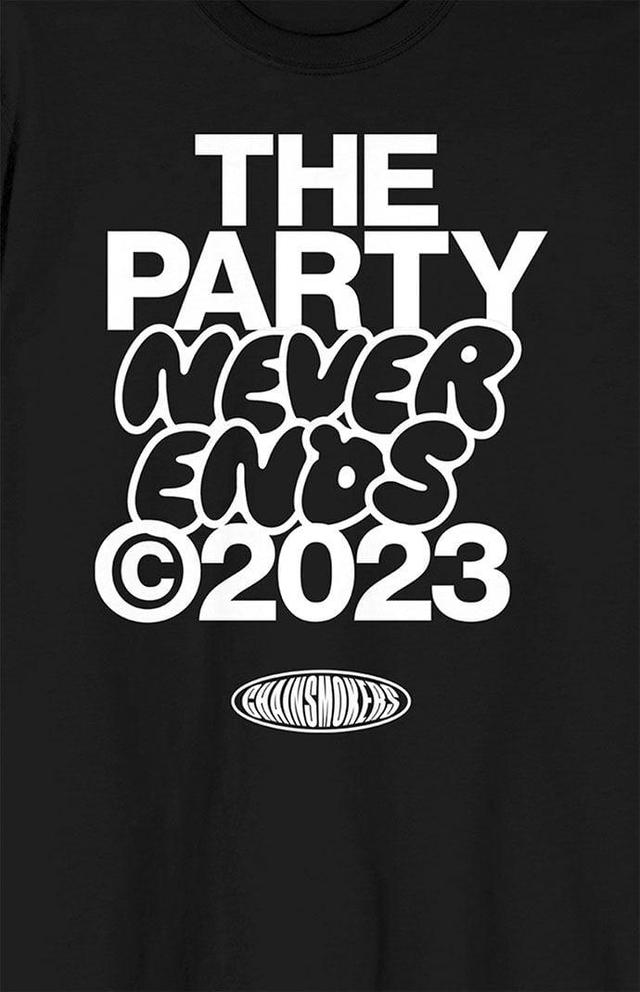 Mens The Chainsmokers The Party Never Ends Tee Product Image