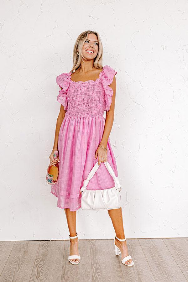 Covington Kisses Smocked Midi product image