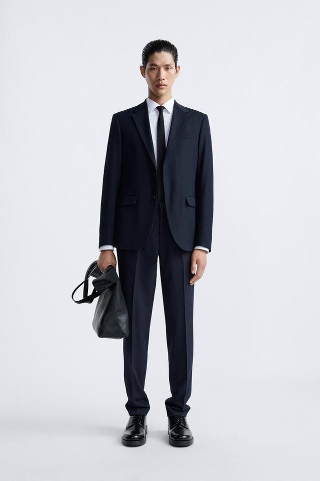 SLIM FIT SUIT PANTS Product Image