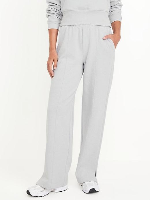 High-Waisted Dynamic Fleece Trouser Pants Product Image