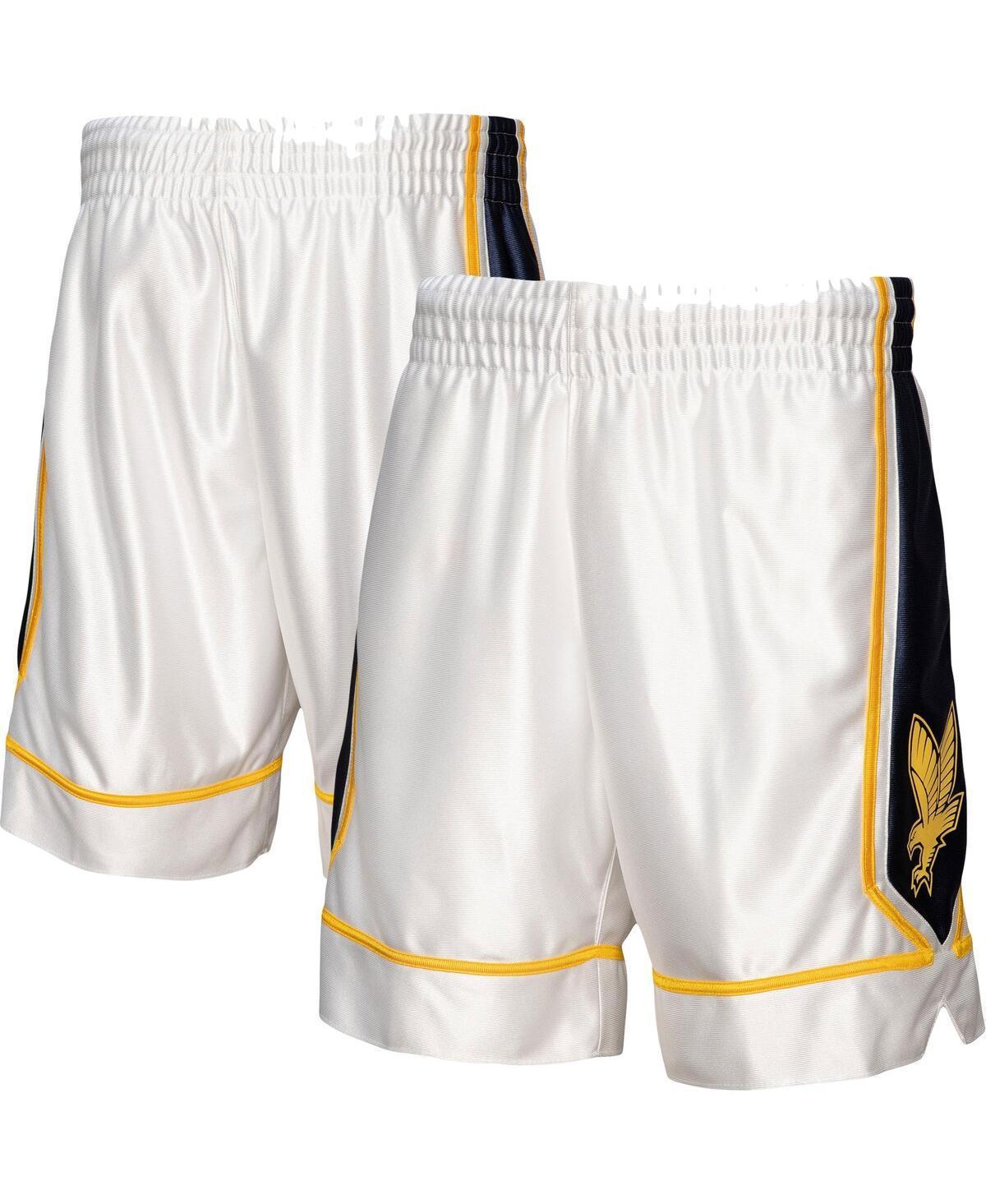 Mens Mitchell & Ness White Marquette Golden Eagles Authentic Shorts Product Image