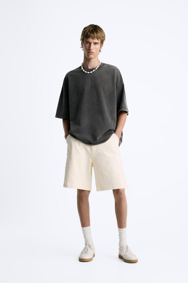 OVERSIZED WASHED SWEATSHIRT Product Image